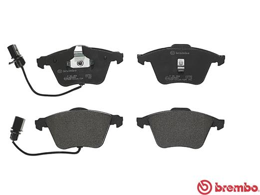 A.B.S. P 85 056 BREMBO Bremsbelagsatz, Scheibenbremse